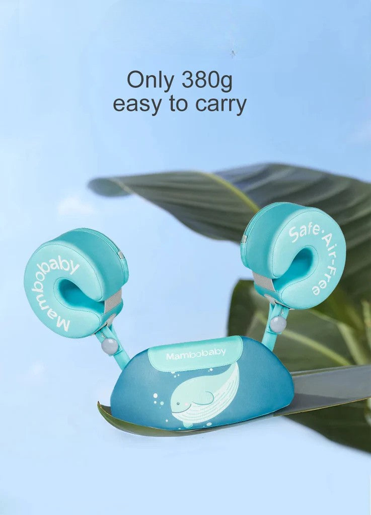 Mambobaby Air-Free Armbands Float Set Swim Trainer AGES 3-8Y for swim training