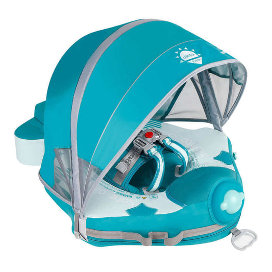 Airplane Mambobaby Swimming Floats with Canopy (3- 48 Months) Green