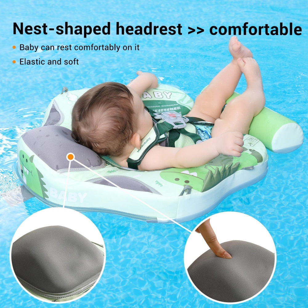 Dinosaur Mambobaby Swimming Floats with Canopy (3-24 MONTHS)