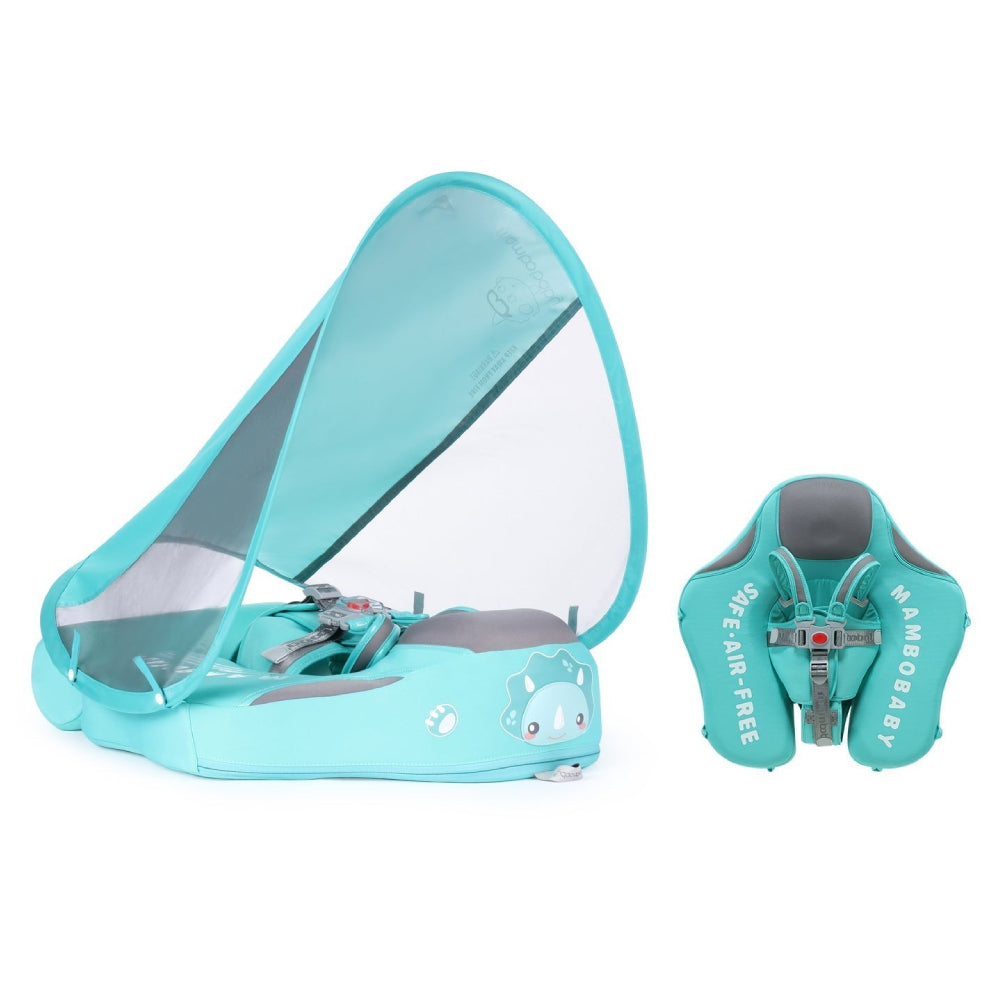 Dinosaur Mambobaby Swimming Floats with Canopy (3-24 MONTHS)