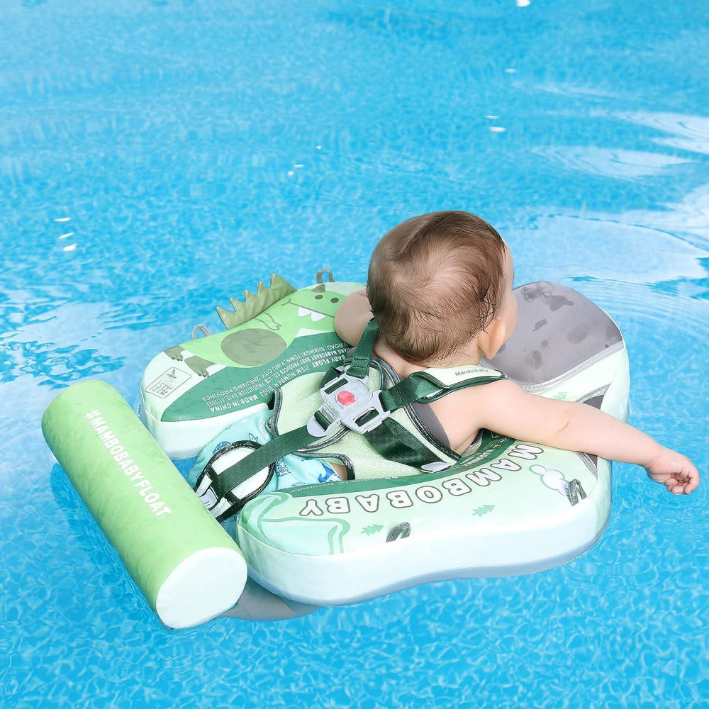Dinosaur Mambobaby Swimming Floats with Canopy (3-24 MONTHS)