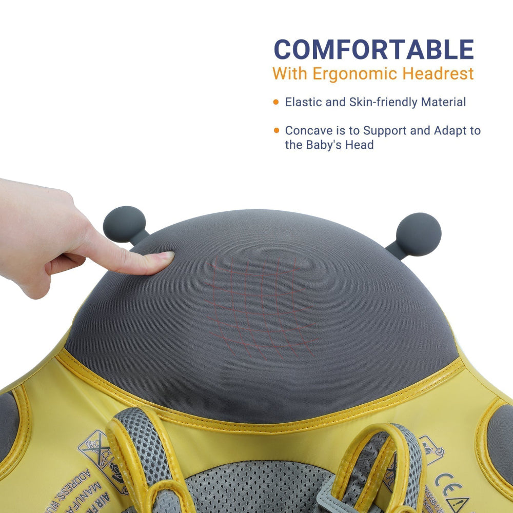 Ladybug Mambobaby Swimming Floats with Canopy (3-24 MONTHS)
