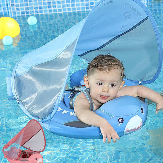 Shark Mambobaby Swimming Floats with Canopy (3-24 Months)