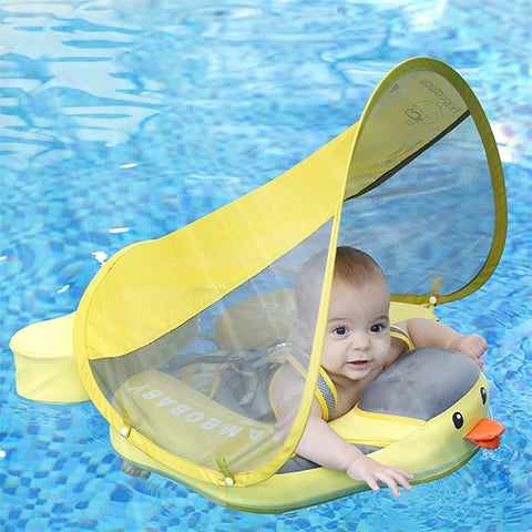 Duck Mambobaby Swimming Floats with Canopy (3-24 Months)