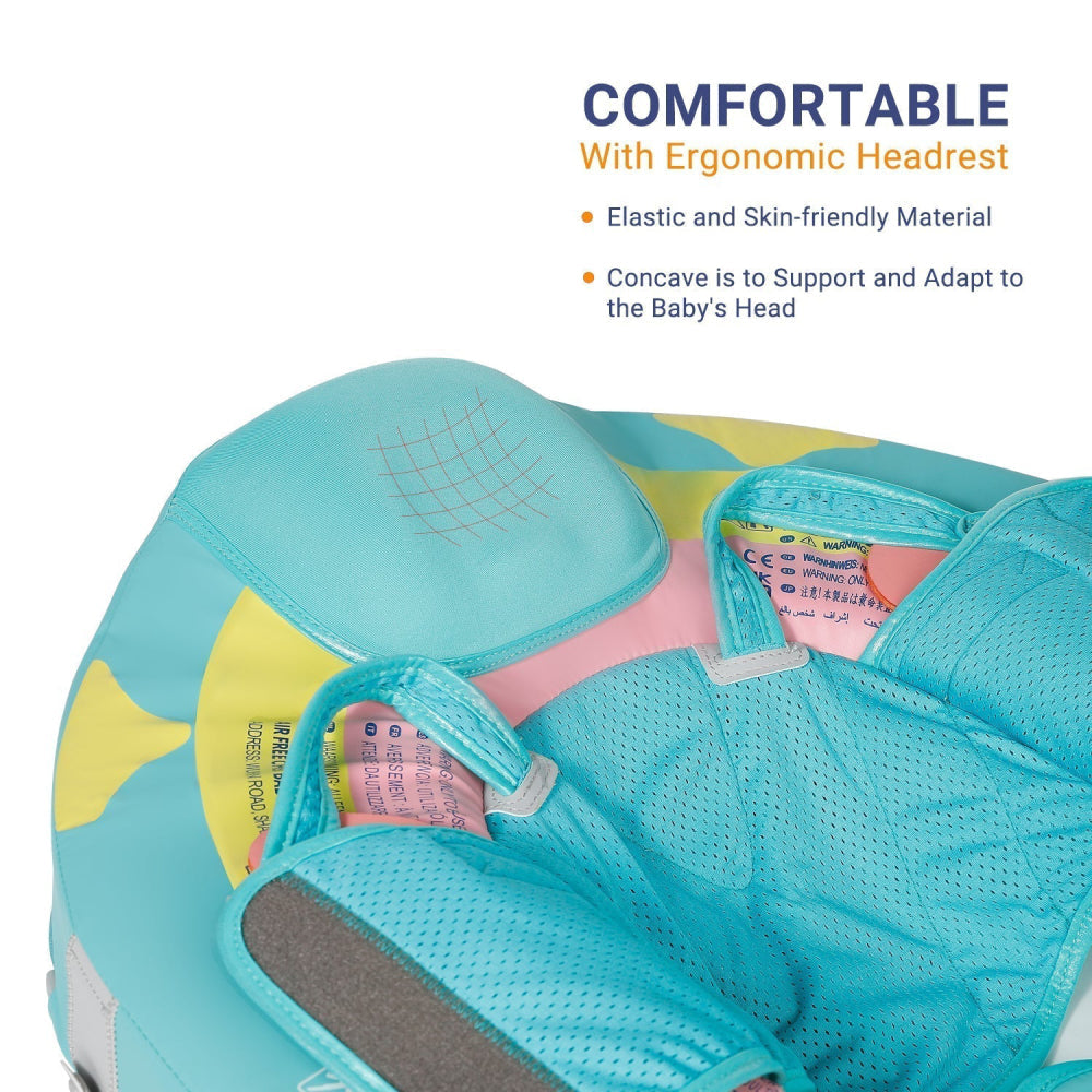 rainbow Mambobaby Swimming Floats with Canopy (3-24 Months)