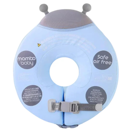 Mambobaby Infant Neck Float Ladybug Collar blue