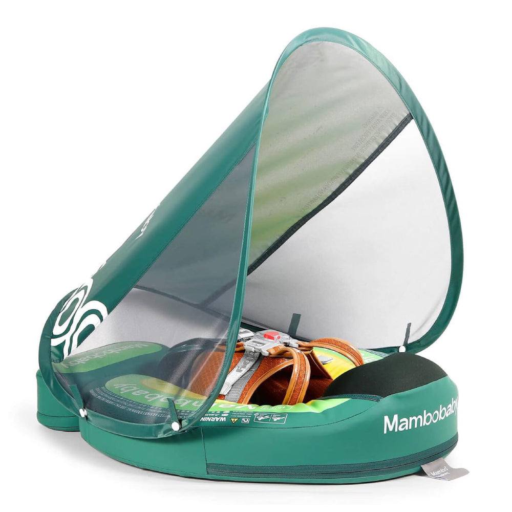 Avocado Mambobaby Swimming Floats with Canopy (3-24 MONTHS) Green