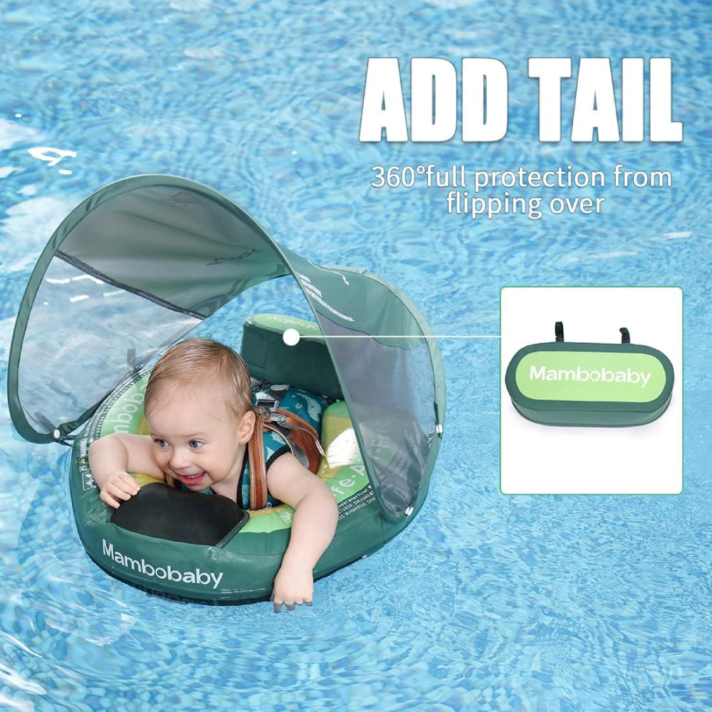 Avocado Mambobaby Swimming Floats with Canopy (3-24 MONTHS)