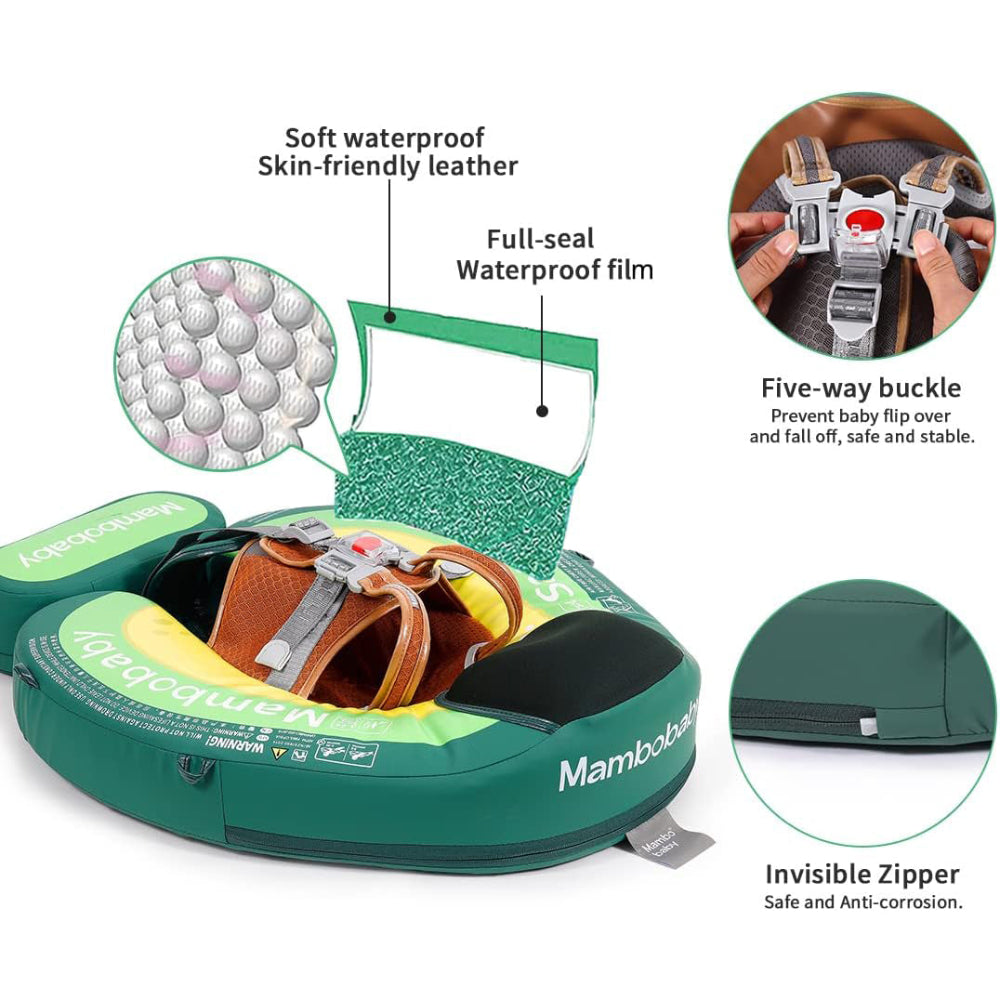 Avocado Mambobaby Premium Baby Smart Swim Float Canopy UPF 50+