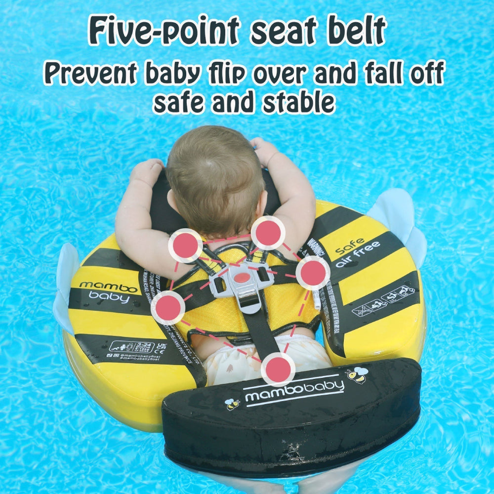 Bee Mambobaby Swimming Floats with Canopy (3-24 MONTHS)
