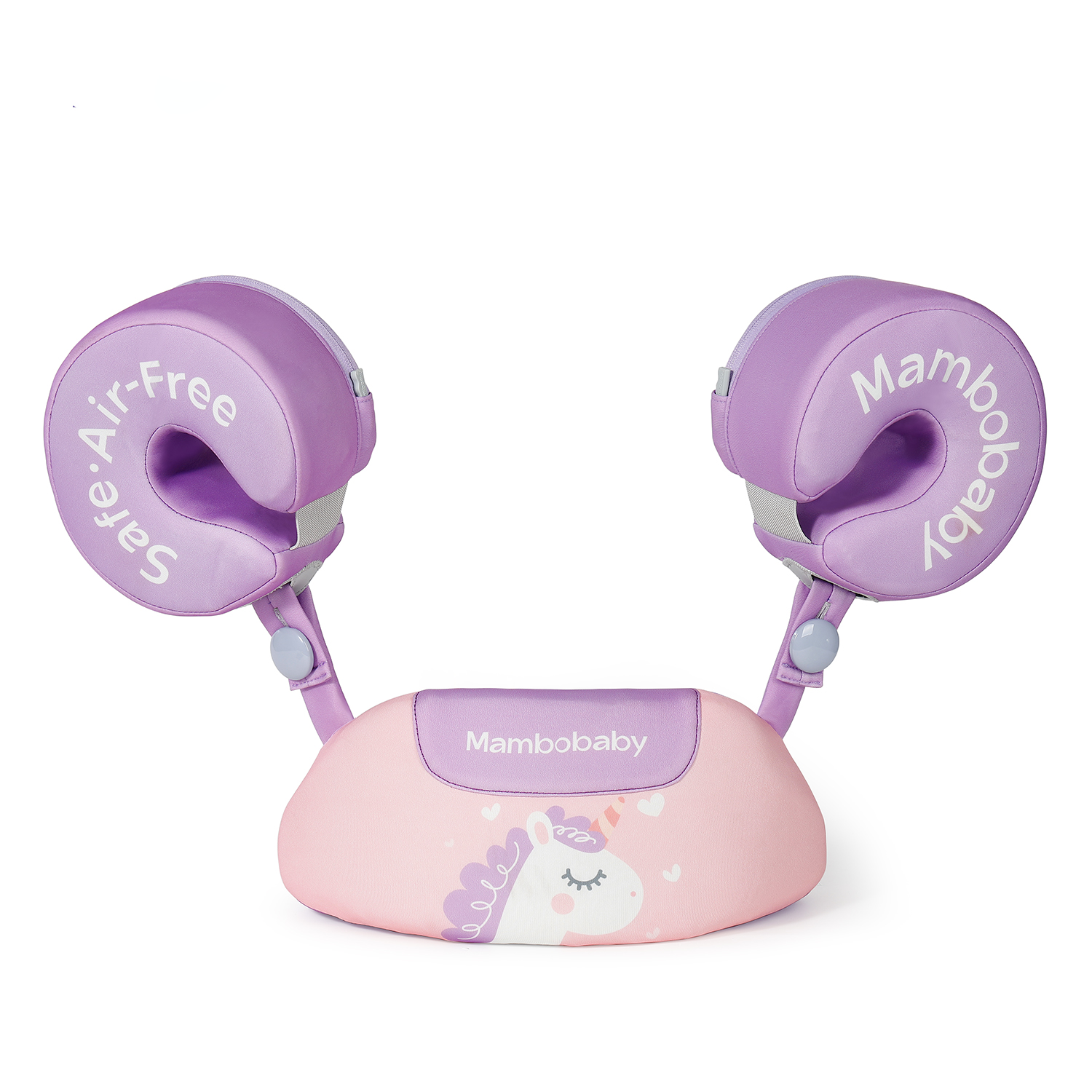 Mambobaby Air-Free Armbands Float Set Swim Trainer AGES 3-8Y for swim training Unicorn